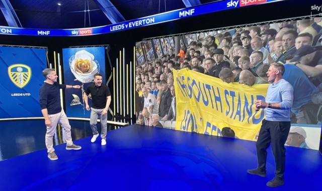 以为没在直播，内维尔节目称利兹球迷是他最不想靠近的一群人